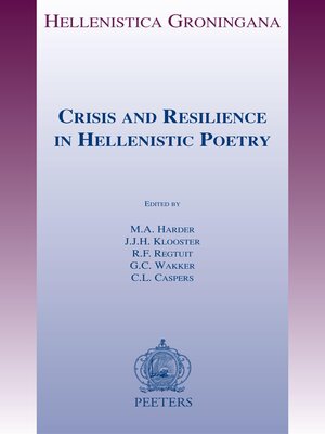cover image of Crisis and Resilience in Hellenistic Poetry